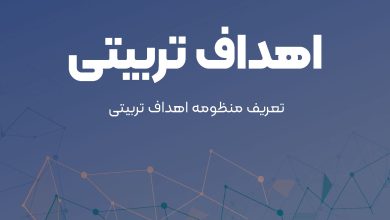 تعریف منظومه اهداف تربیتی